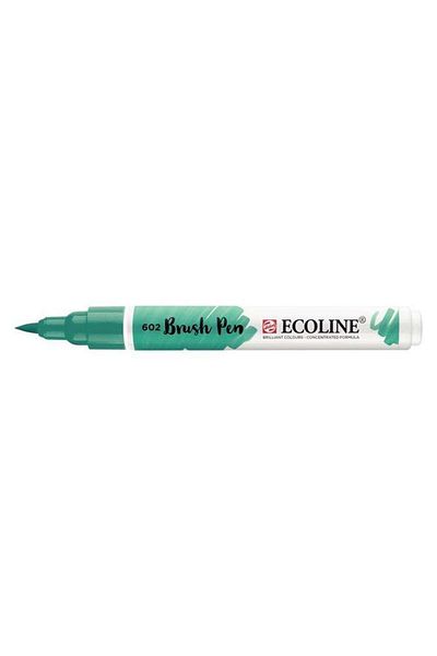 Ecoline 602 Model Brush Pen - Deep Green