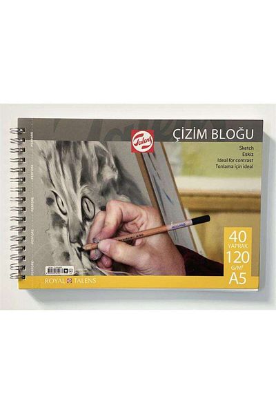 Talens A5 120g 40 Sheets Drawing Block