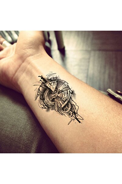 BP Tattoo Zaman Çarkı Mini Boy Geçici Dövme