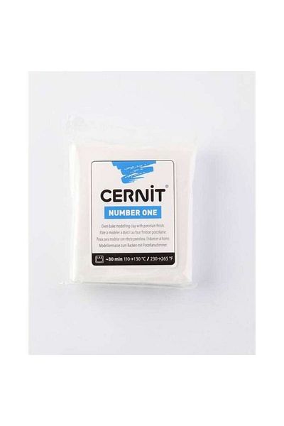 Cernit Polymer Clay 56 g Opaque White Number One 27
