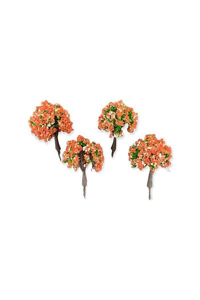 Jordania Set of 4 3 cm Nw3070B Model 1200 Scale Trees
