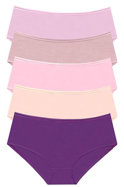 Newlilla 1007 Damen Mix 5-teiliges Daily Bato Höschen 1007-v8
