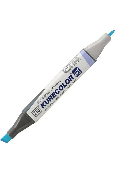 Zig Kurecolor KC-3000 Twin S - 303 Light Blue Green Marker Pen