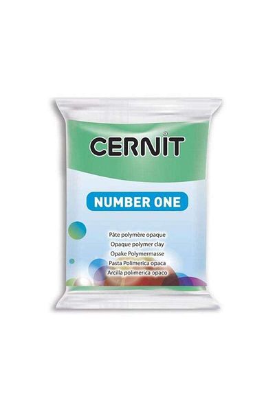 Cernit Number One 56 g Lichen Green Bakable Dough