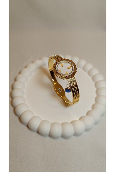 ZEYCAH JEWELRY ÇEYREK Altın Takılan Çelik Kelepçe