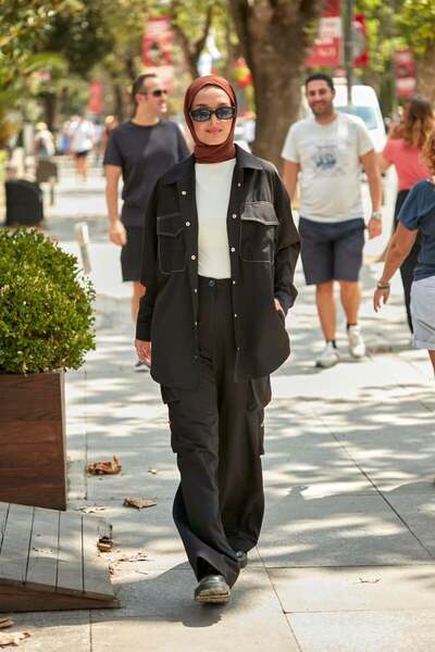 Garzia İtalia Körüklü Cep Kesik Detaylı Pantolon