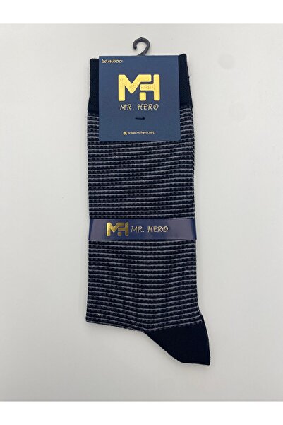 MRHERO 6-Piece Bamboo Men's Long Sock Socks - Black Perfume Scented
