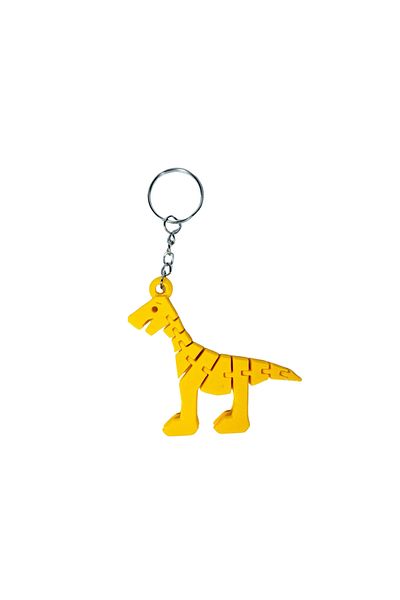 Tesseract Yellow Diplo Movable Keychain