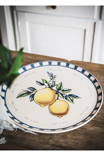 The Mia Odore Di Limone 30 Cm Plate - ODL0006 Service