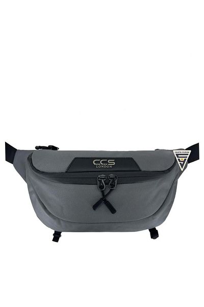 ÇÇS London 31412 - Geantă gri cu două ochi XL