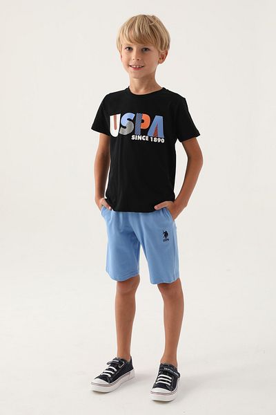 U.S. Polo Assn. U.S. Polo Assn Set de pijamale Bermude cu mânecă scurtă pentru băiat