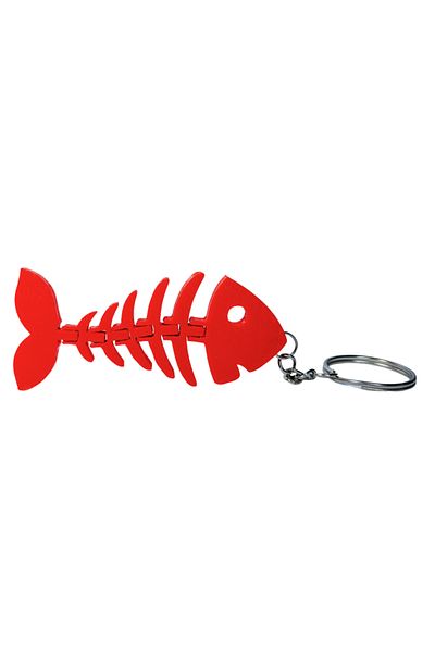 Tesseract Red Movable Anchovy Keychain