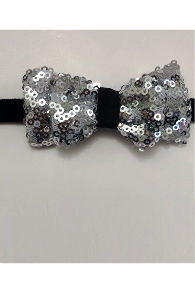 Atılgan Grp Kız Çocuk Gümüş Pullu Siyah Bandana 0-3 Yaş - Handmade, - Sınırlı...