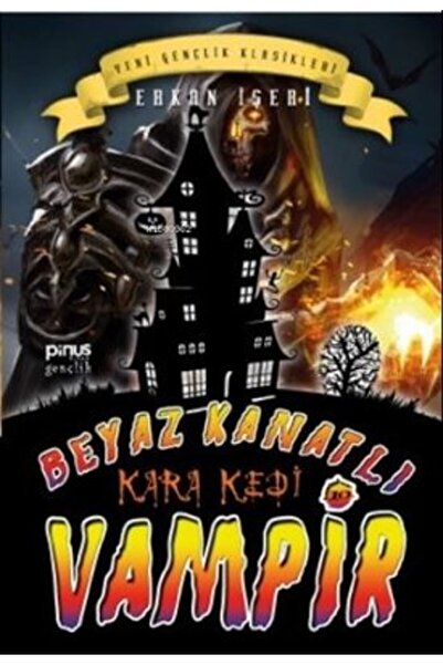 Pinus Kitap Beyaz Kanatlı Vampir 10 - Kara Kedi