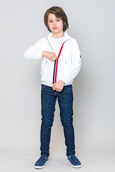 incity Boy's Shiny Fabric Raincoat