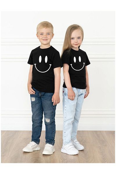 Teknik Tricou Smiley Face pentru copii