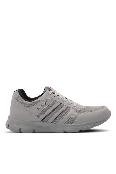 Slazenger EFRAT Gray Large Size Men's Sneakers