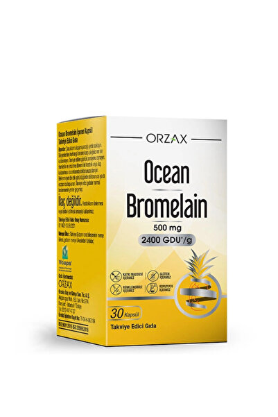 Ocean Orzax Ocean Bromelain 30 Kapsül-MFREYON01072