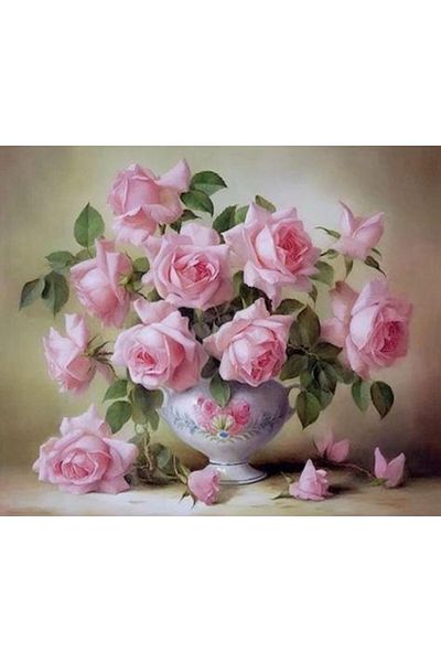 dialands 58x51cm Pink Roses - DM220
