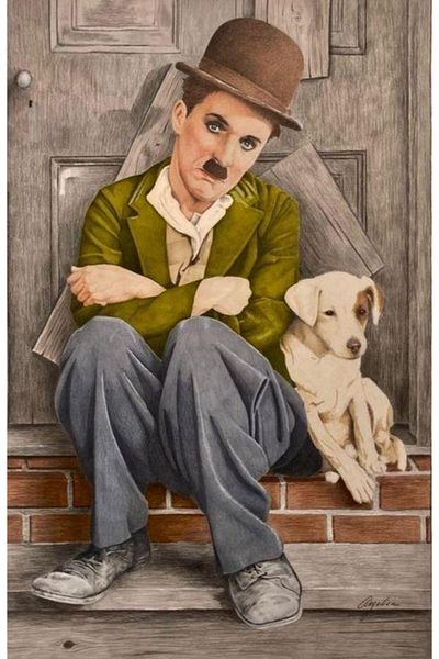 dialands Charlie Chaplin 36x56cm DM167 Model Poster