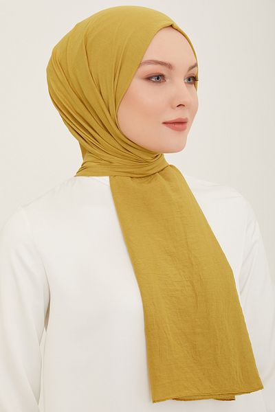 FRESCO SCARFS Armine Trend - Φυσικό μαλακό βαμβακερό γυναικείο σάλι Hijab Hijab