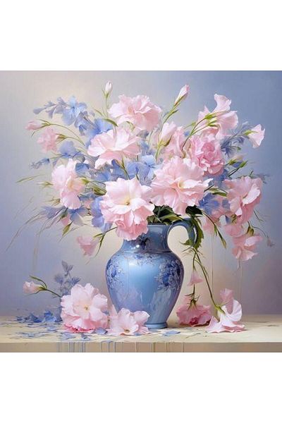 dialands 50x50 cm Pink Flower Patterned DM230