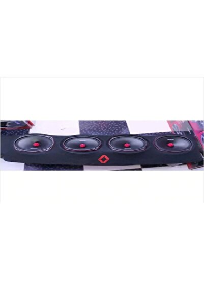 Drivetech Broadway Uyumlu  Arka Pandizot Polyester Kaplamalı Fıber Mdf Oval 4'lu