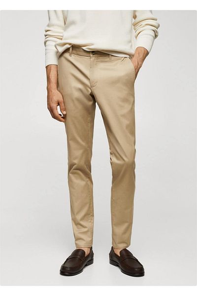 MANGO Man Slim fit serj chino trousers