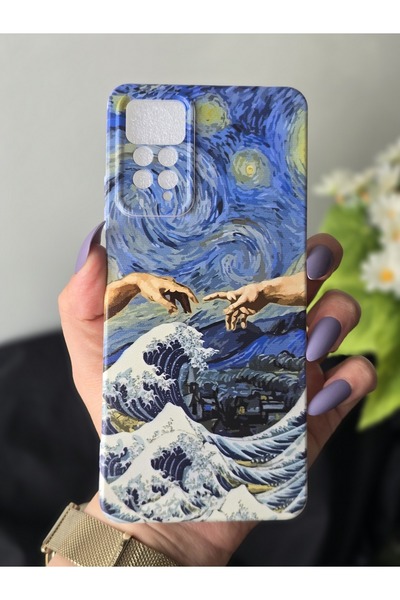 SUPER FRAME Xiaomi Redmi Note 11 Pro & Note 12 Pro 4G Uyumlu Baskılı Şeffaf T...