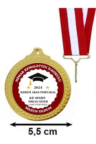 Özcan Tasarım Kişiye Özel Mezuniyet Madalyası ( 24 Adet )