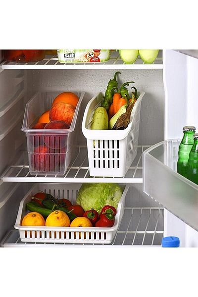 Viyalente Ba-685 Model 3-Piece Shelf Organizer Refrigerator Set