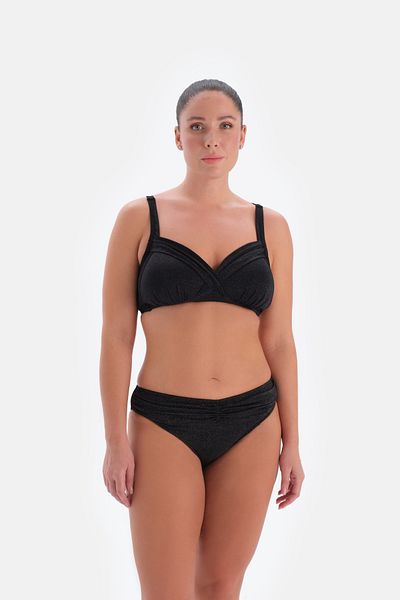 Eros Bedeckter schwarzer Bikini 3357Bk - Tk