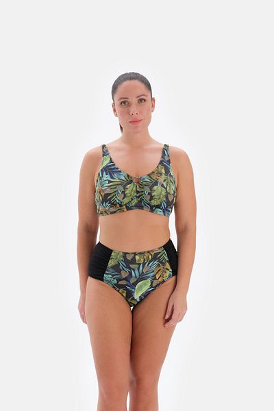 Eros 3232Bk Modell Khaki-Schwarz Bügel Bikini Tk