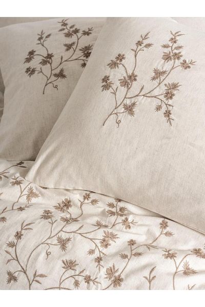 Cotton Box Double Cotton Linen Duvet Cover Set - Hemera