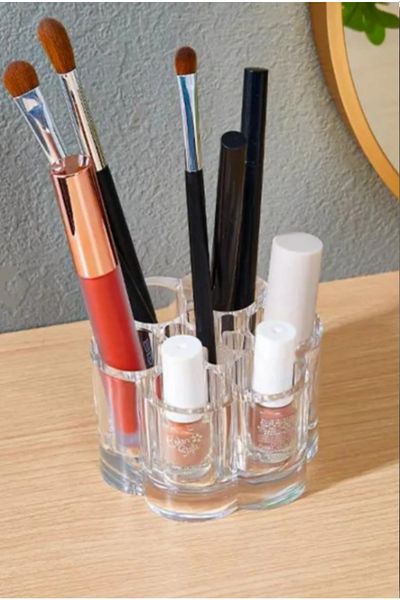 AHİR TİCARET Papatya Makeup Organizer Ak - 507