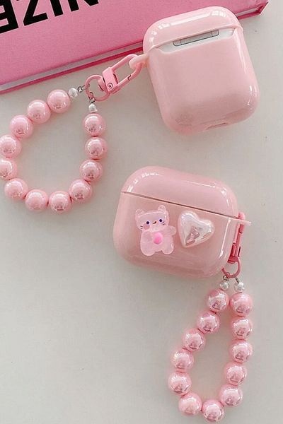 İPAX 3. Generation AirPods Compatible Case Patterned Silicone Case Patterned Headphone Case AirPods Case