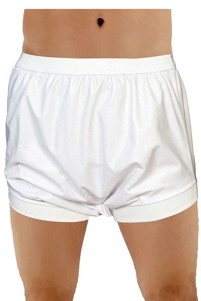 Devi -Cotton New Generation Slip Washable Liquid Proof Ribbed Patient Absorbent Panties - SMALL SIZE