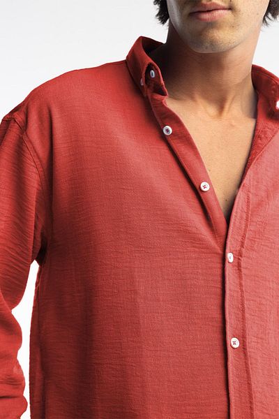 GIESTO OVERSIZE DUMPED SHIRT