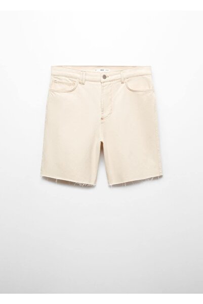 MANGO Man Regular Fit Jean Bermuda Şort