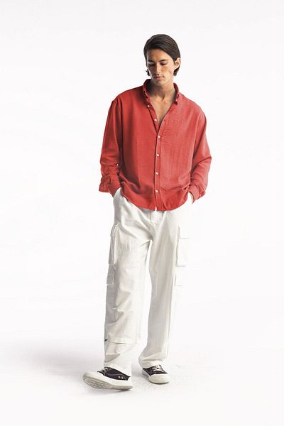 GIESTO OVERSIZE DUMPED SHIRT
