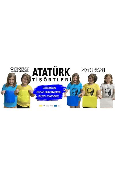 Teknik Tricou ascuns cu imprimeu cu imagine Ataturk