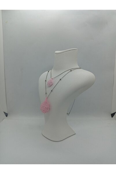 Sam Anne-kız Cevşen Kolye Set / El Yapımı Kristal Boncuk Örme /