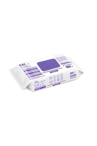Oxy Lavender 100 Sheets * 6 Pack Surface Cleaning Towels