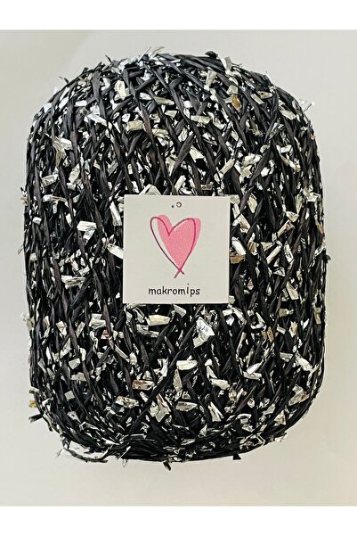 Makromİps Premıum Metalik Confeti Kâğıt Rafya Ip(50GR/M -5)simli Parlak Abiye...