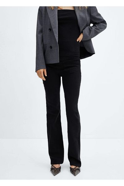 MANGO Woman Flared pregnant jeans