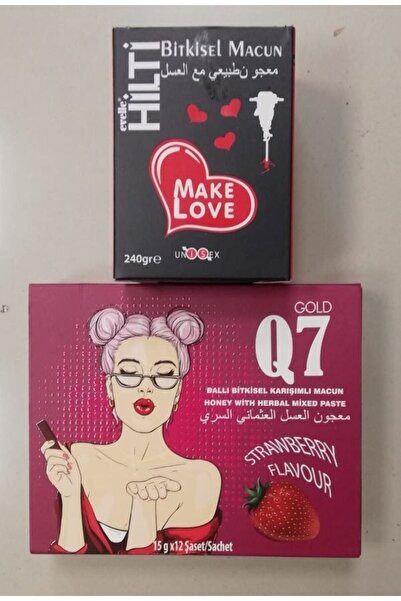 GOLD Q7 Orjinal Q7 Macun Pekmez Karışımlı