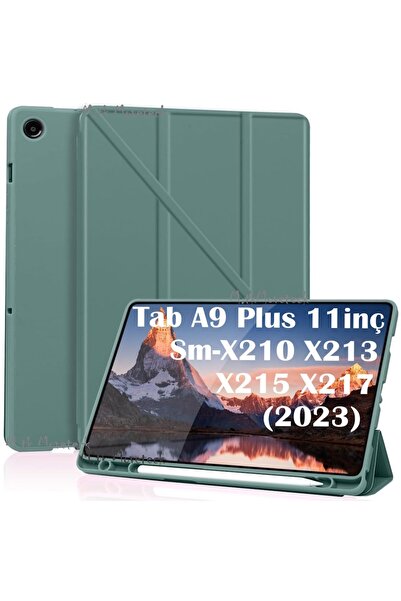m.tk moveteck Samsung Galaxy Tab A9 Plus 11 inç Uyumlu Kılıf Kalem Bölmeli St...
