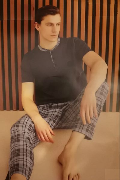 Pijamoni طقم بيجامة رجالي 100% قطن