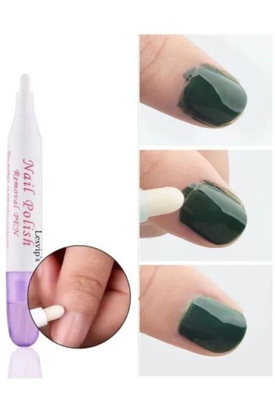 Acarlar Ticaret Oje Temizleyici Düzeltme Kalemi Nail Polish Removal Pen