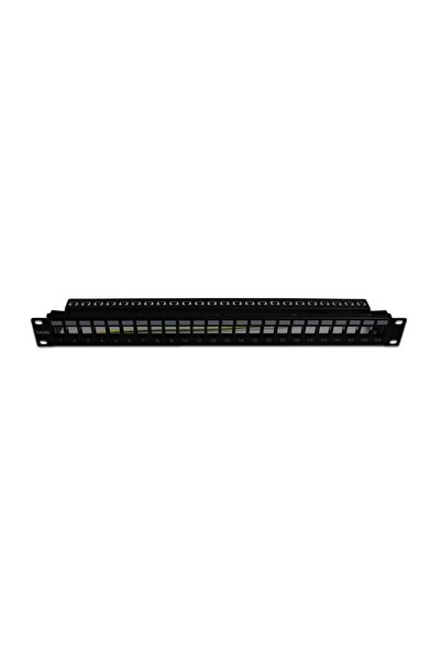 Beek 19" 1u 24 Port Modüler Patch Panel, Zırhlı/shielded (keystone Jacklar Haricen Temin Edilme